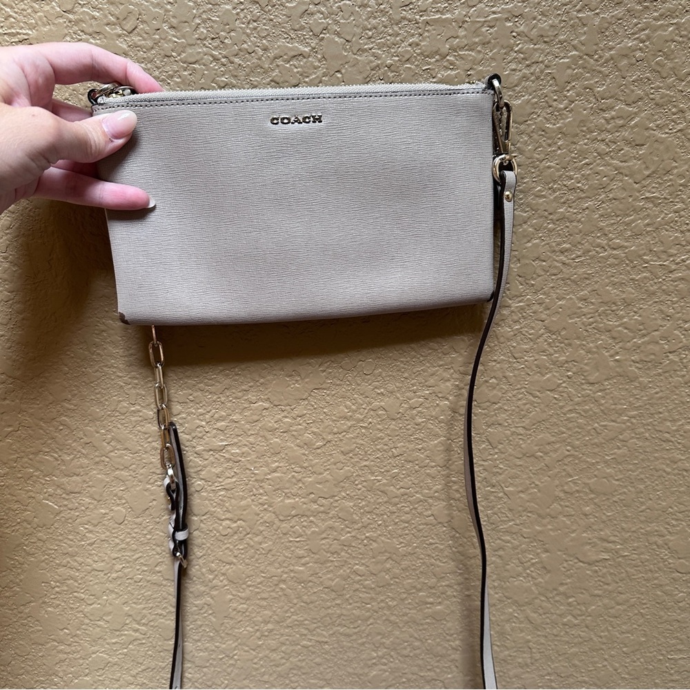 Coach Tan Small Crossbody Wallet - Picture 3 of 7